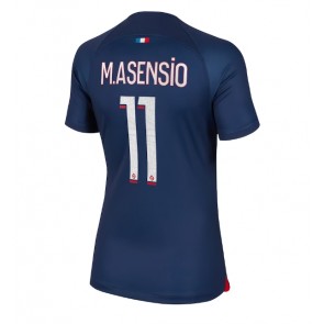 Paris Saint-Germain Marco Asensio #11 Hjemmebanetrøje Dame 2023-24 Kort ærmer